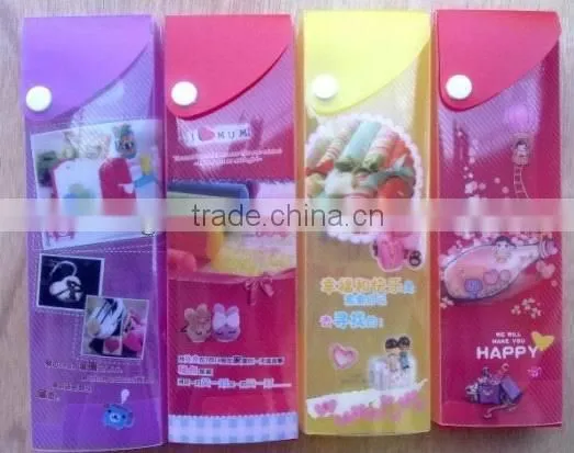 PP Pencil Case With Stationery