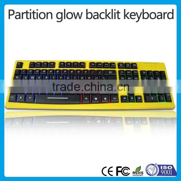 Glowing LED Backlit Gaming Wired Keyboard_Waterproof Wired Gaming Keyboard Quality Choice photo-5