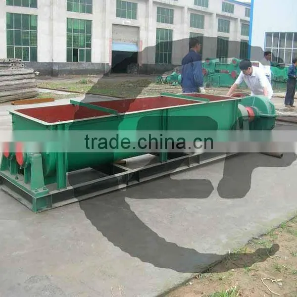 Brick project machine, double stage shaft mixer