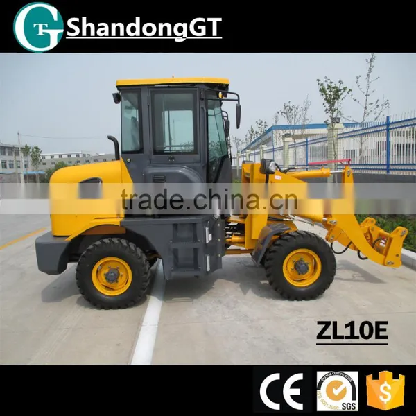 Mini Loader ZL10E 1T Backhoe Wheel Loader photo-5