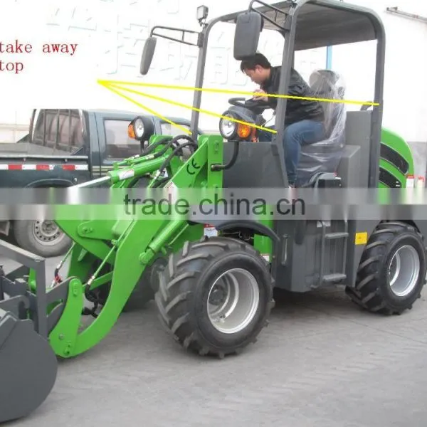 ZL16f CE Articulated Mini Wheel Loader With Pilot Control