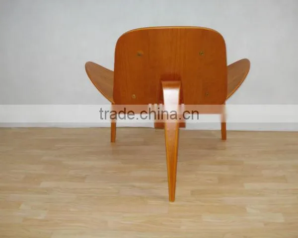 Wood Furniture Wegner 3 Legs CH07 Shell Chair for Hotel / Living Room photo-5