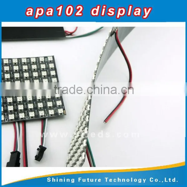 Rgb Led Matrix APA104 /WS2812 Build-in IC Flexible Rgb Led Panel Lighting photo-3