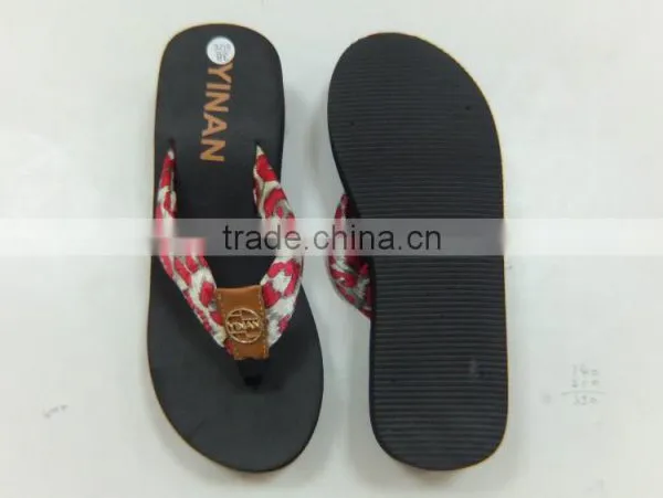 2016 Women Cloth Slippers With Eva Sole photo-3