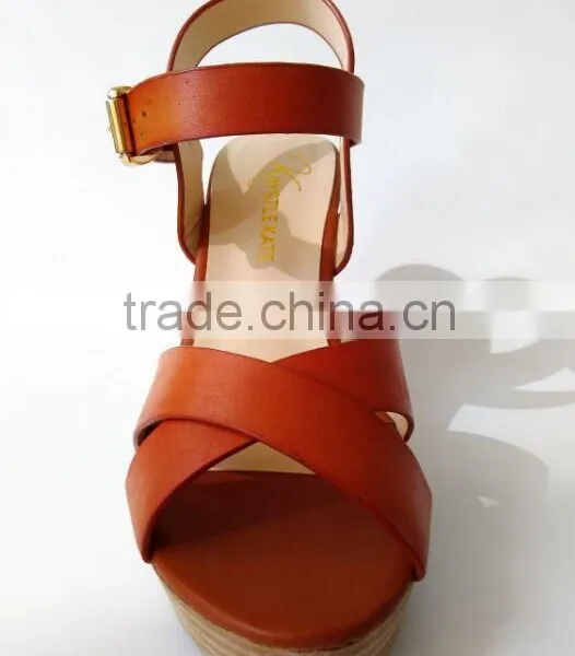 cx 2016 High Quality of Leather Wedge Shoes photo-3