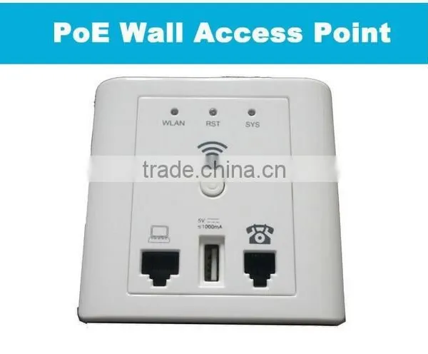 300MBPS HIGH-POWER WALL MOUNT IN-WALL AP/ ROUTERS WITH POE photo-3