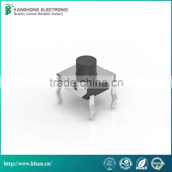 6x6mm dustproof tact switch , rohs 12v dustproof tactile switch , smd mini micro pushbutton switch