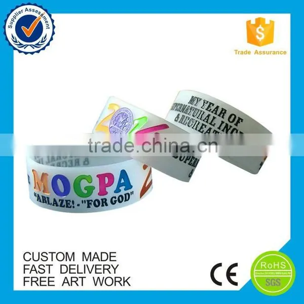 Newest Eco-friendly Charm Custom Lover Silicone Bracelet photo-2