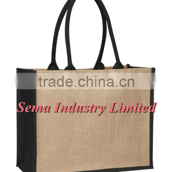 Eco-friendly Jute Bag,shopping Jute Bag, Jute Tote Bag for Shopping and Promoting photo-4