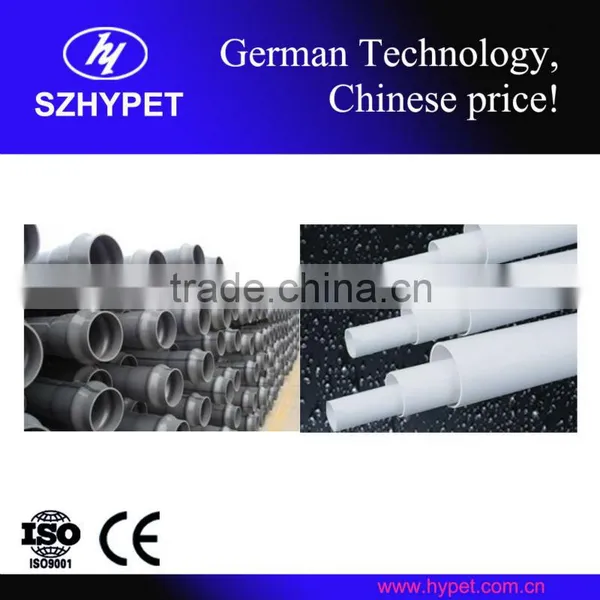 With HYGF315 Conical Twin Extruder Production Line Large160-315mm PVC Water Supply Pipe photo-3