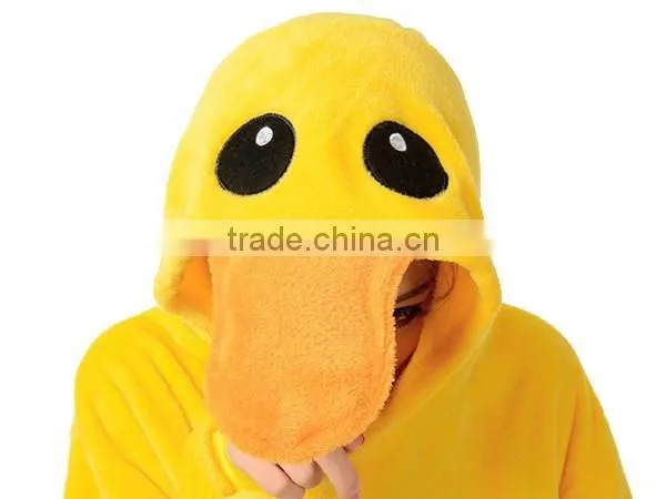 New Best Selling Pretty Duck Adult Animal Full Body Pajamas Party Costume photo-5