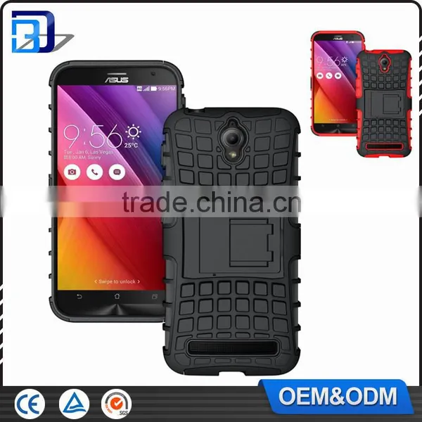 Top Cheap Goods Combo Kickstand Tire Pattern Armor Back Cover Case For Zenfone Go Tirepattern Case For Zenfone Go Kickstand photo-2