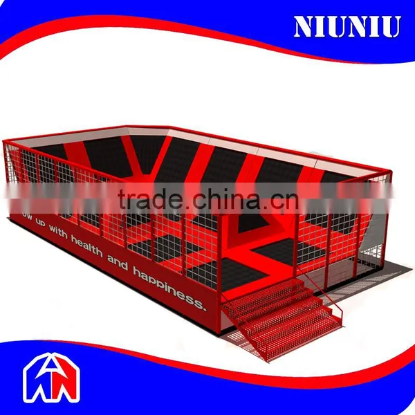 Indoor Trampoline Park, Children Indoor Soft Playground Trampoline photo-4
