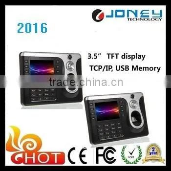 3.5 Inch Fingerprint Time Attendance and Access Control With Real Time Fingerprint Picture Display