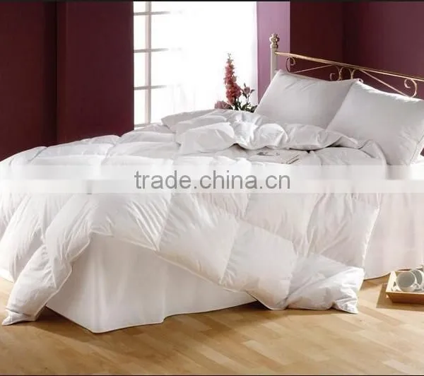 Washed White Duck Down/Goose Feather Filling Quilt,90% Duck Filling Quilt Fabric
