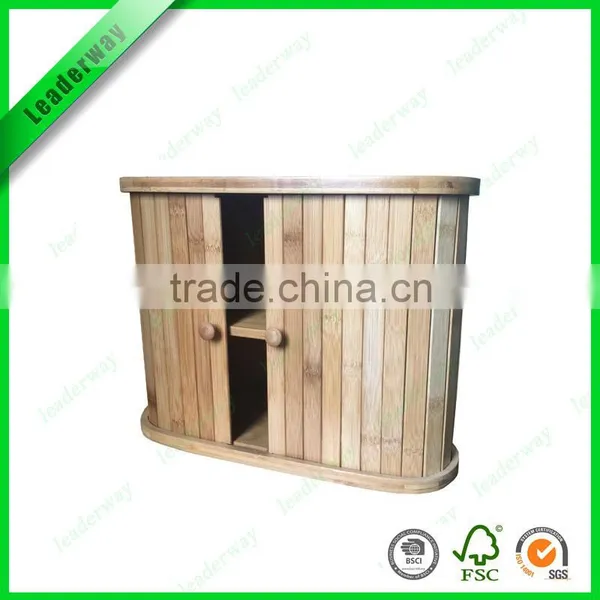 Totally Bamboo Durable and Double Large Bread Box for Food Storage photo-5