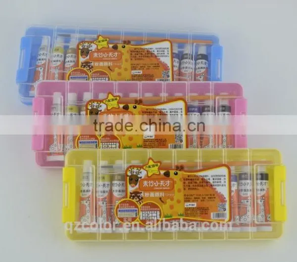 12 Colors 6ml Top Class Acrylic Colours photo-2