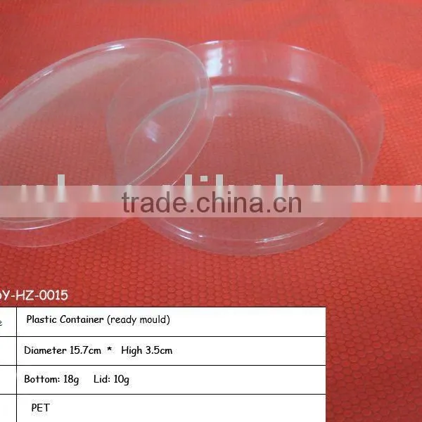Disposiable Clear Round Small Plastic Box