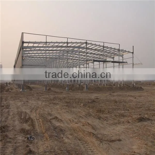 Steel H Beam Portal Frame Steel Structure Workshop/factory/warehouse photo-4