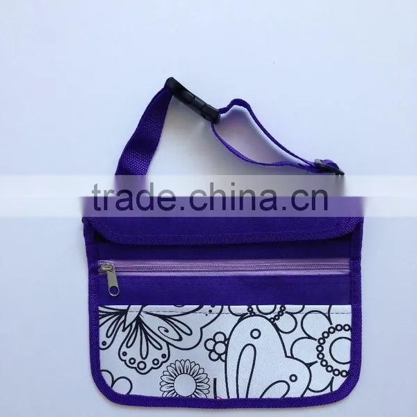 Hotsale Certificated Color Your Own Fashion Waist Bag-2016 New Style Bag photo-2