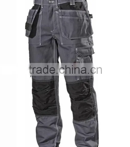 Heavy Duty Knee Padded Work Trousers With Holster Pocket