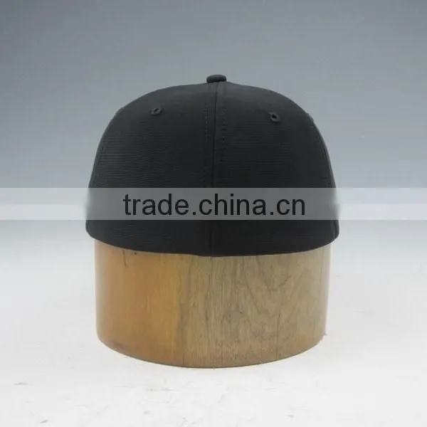 Black Fitted Baseball Caps Stretch Constructed Baseball Caps photo-5