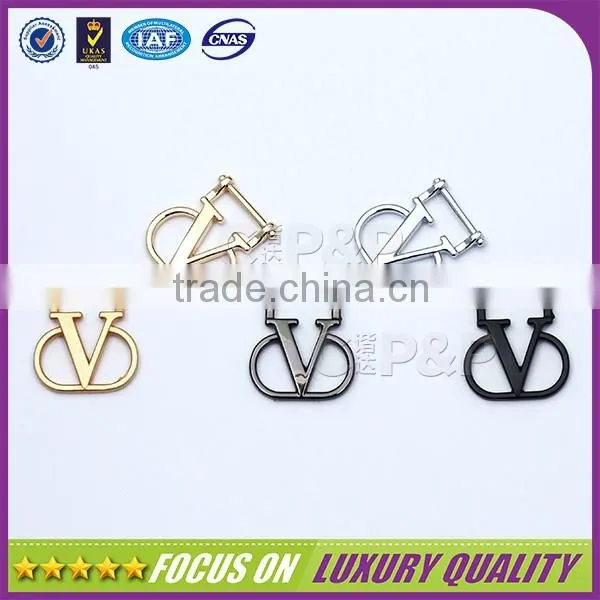 Hot Sale Shiny Metal Label Clothing Embellishments for Pants photo-2