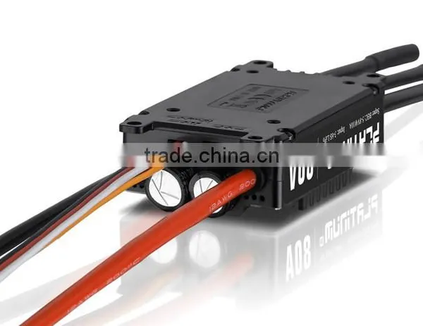 Hobbywing RC Aircraft System Platinum 60A V4 Brushless ESC Higher Driving Efficiency Longer Flight Time Lower ESC Temperature photo-4