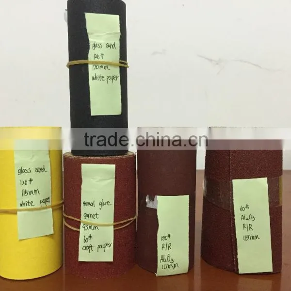 115mmx50M High Power Sandpaper Roll Are Saling