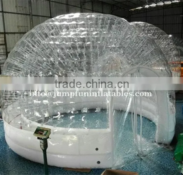 4m Dia Inflatable PVC Tent/Transparent Inflatable Dome/PVC Clear Bubble Tent Commercial photo-4