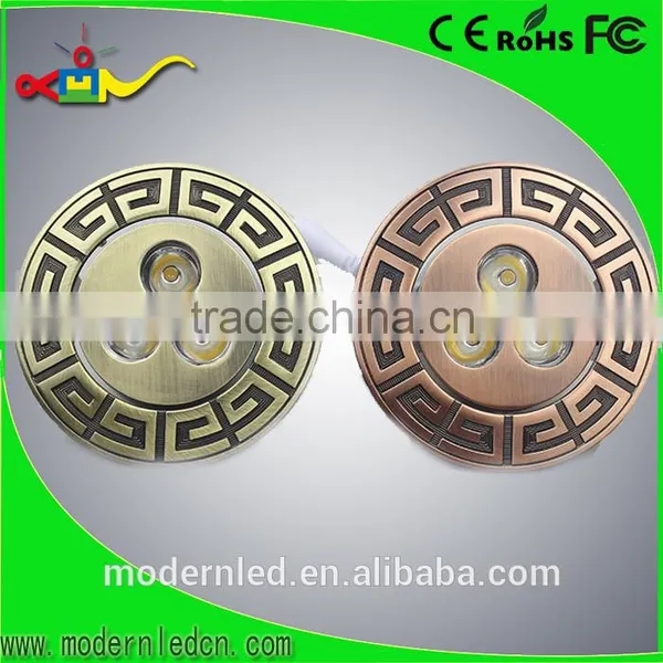High Class 2.5 Inch 5w Antique Wall Light photo-2