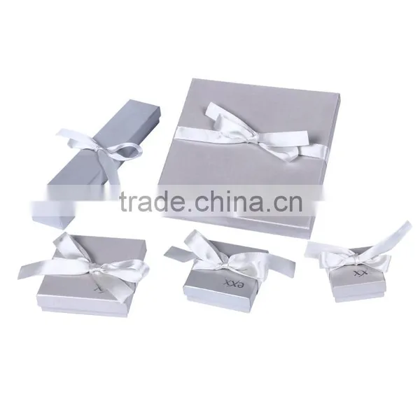 Craft & Gift Packaging Box for Jewelry With Silk Bow