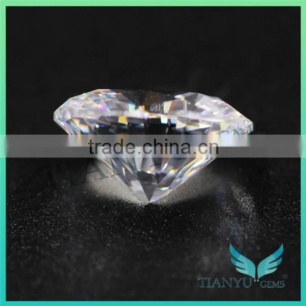 Wholesale Artificial CZ Gemstone Oval 10x12mm Pink Cubic Zirconia Gemstone photo-4