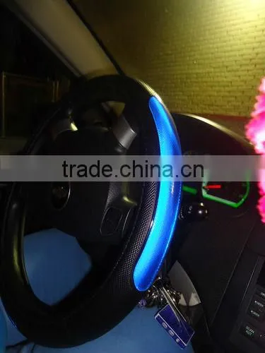 Sport Performance Steering Wheel Cover Blue Color photo-4