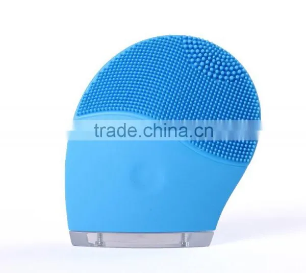 Top Selling Products 2015 Waterproof Portable Silicone Facial Deep Cleaning Cleanser Blood Circulation Promoting Beauty Brush photo-5