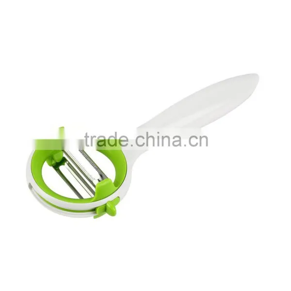 2 In 1 Citrus Carrot Orange Apple Potato Peeler Manual Fruit Magic Stainless Steel Vegetable Peeler photo-4