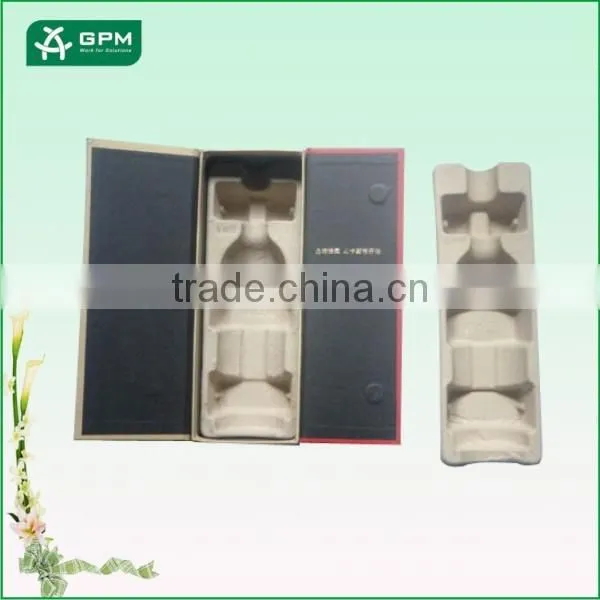 Biodegradable Cardboard Clear Wine Glass Packing Box photo-3