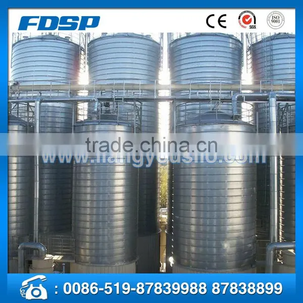 PLC Control Flat Bottom Steel Silo Assembly Wheat Storage Silo photo-3
