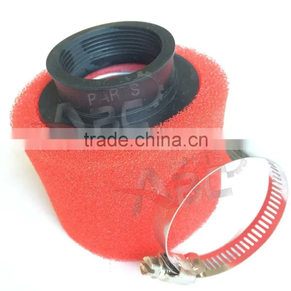 45mm Air Filter Dual Layer Sponge Foam Cleaner Dirt Pit Bike ATV CRF KLX Red photo-6