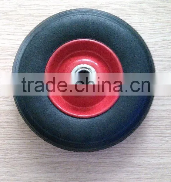 High Quality Metal Rim 8 Inch Solid Wheel for Hand Truck photo-2
