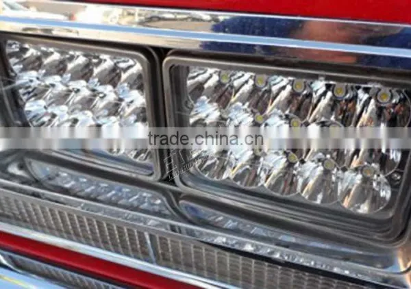Universal 4x6in 45W High Power Sealed Dual Beam 4x4 Truck Trailer Vehicles High Power Driving Led Headlight Clear Headlamp photo-2