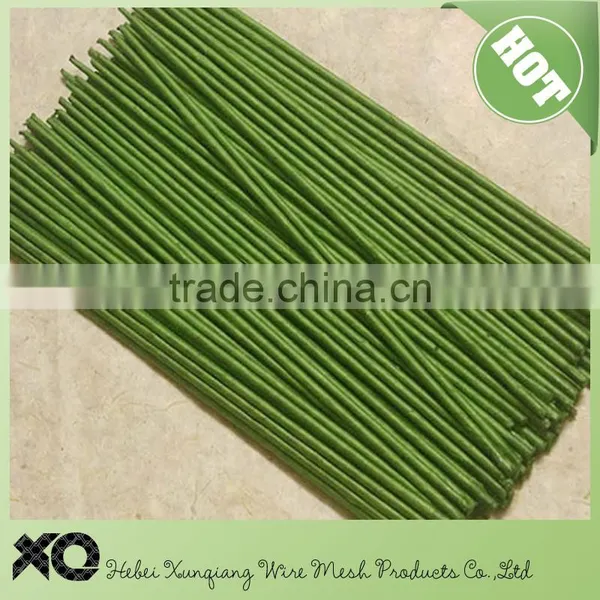 24 Gauge Green Floral Wire Paper Wrap photo-2
