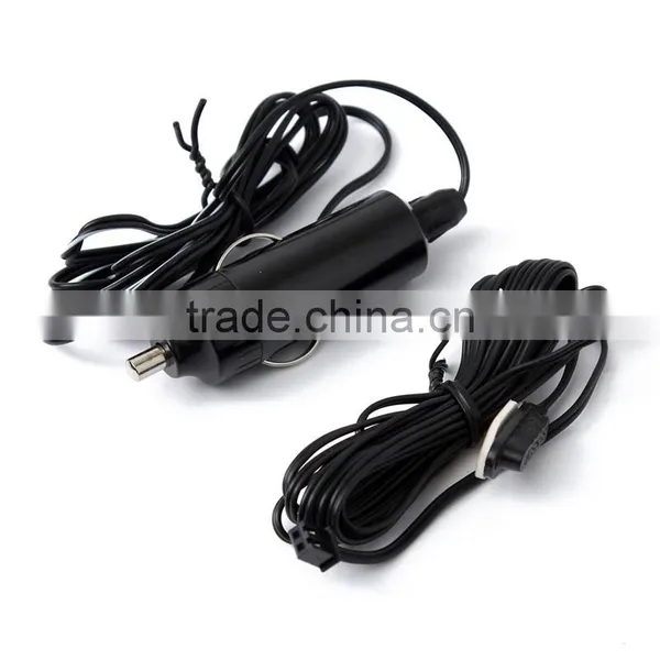 Brand New 12-24V Digital Auto Car Thermometer + Car Battery Voltmeter Voltage Meter Tester Monitor + Noctilucous Clock photo-2