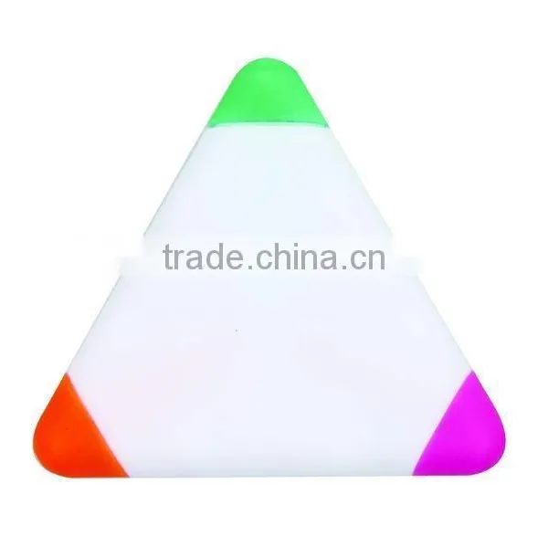 3 in 1 Triangle Shaped Highlighter Pen Maker/multi Colored Highlighter Pen/office & School Supplies photo-2