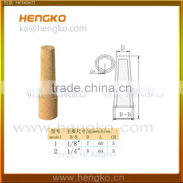Bronze Powder Micropore Sintered Plug photo-6