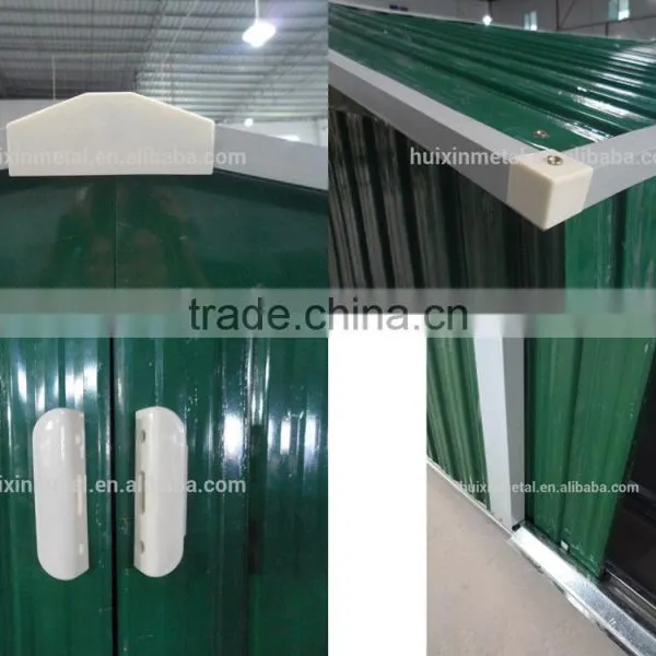 High Quality Metal Garden Tool Boxes Storage Sheds for Sale photo-6