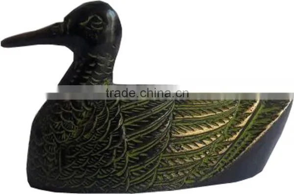 Brass Duck Sculpture photo-4