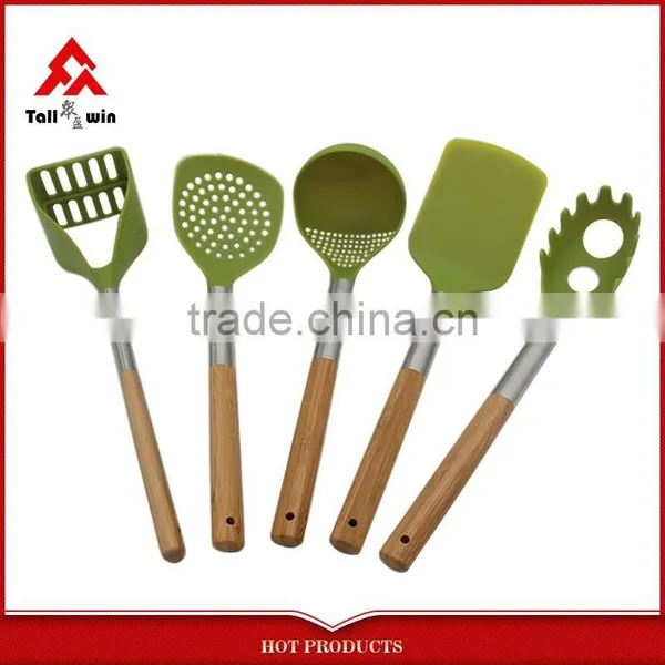 Food Grade Nylon Kitchen Utensils Plastic Organic Kitchenware photo-6