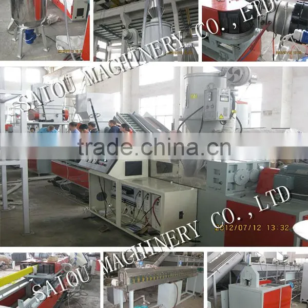 PE FLAT Corrugated Pipe Production Line photo-6