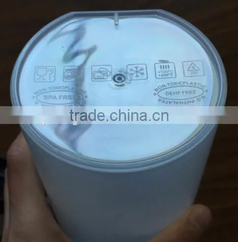 1000ml/34oz Plastic Protein Shaker Bottle With Netting and Compartment photo-3